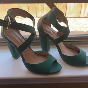 Beautiful Green Heels